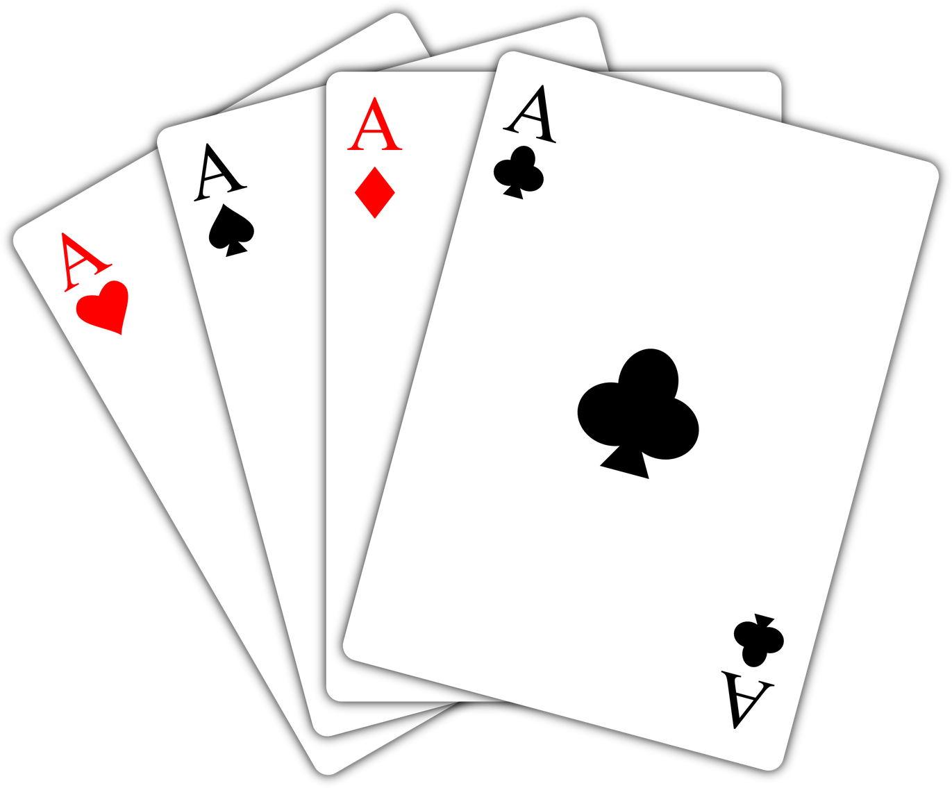 Ace Playing Card Png Clipart (white, lavender, black, silver)