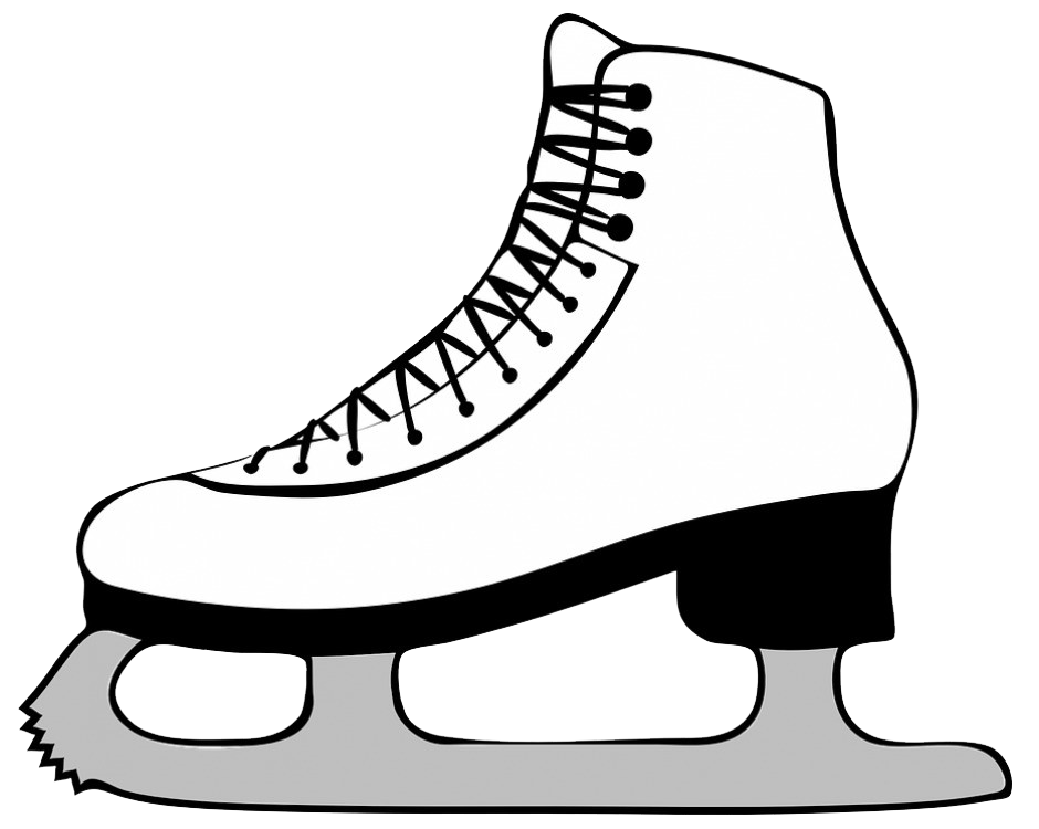 Ice Skates Png Hd (white, silver, black)