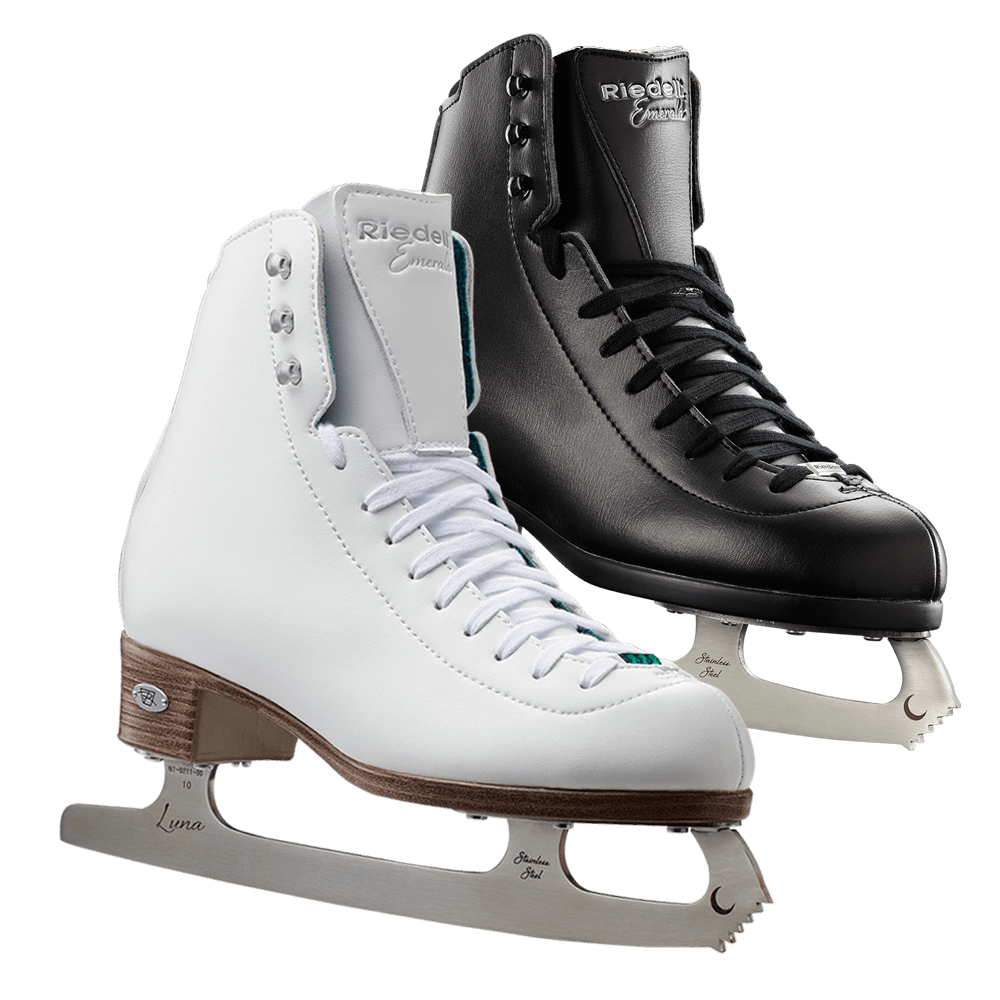 Ice Skates Png Image Hd (black, lavender)