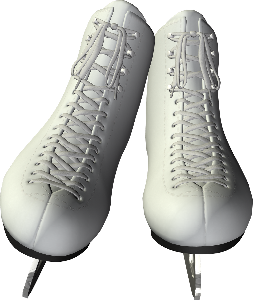 Ice Skates Png Pic (indigo, gray, black, silver, beige)