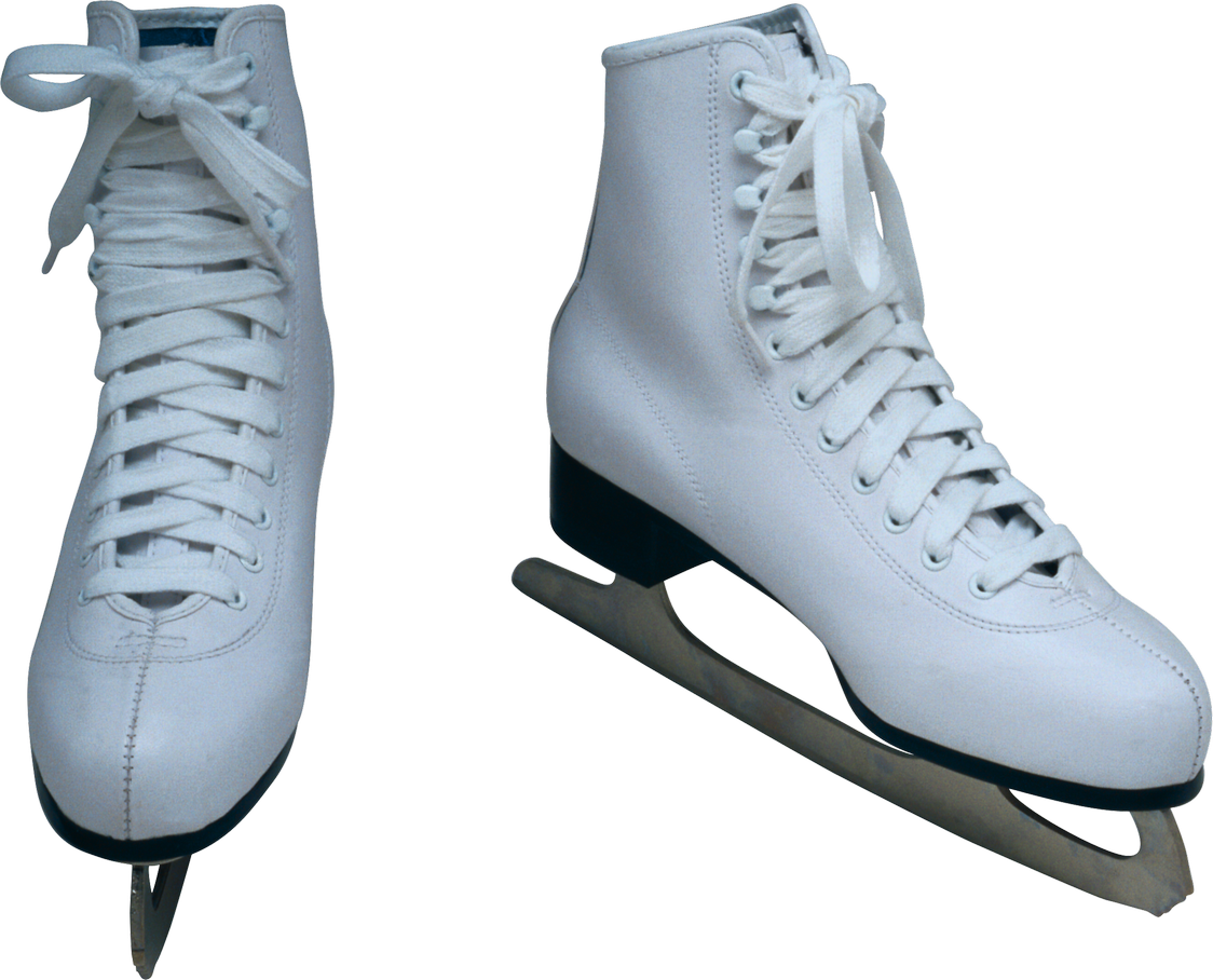 Ice Skates Png (gray)