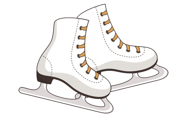 Ice Skates (beige, white)