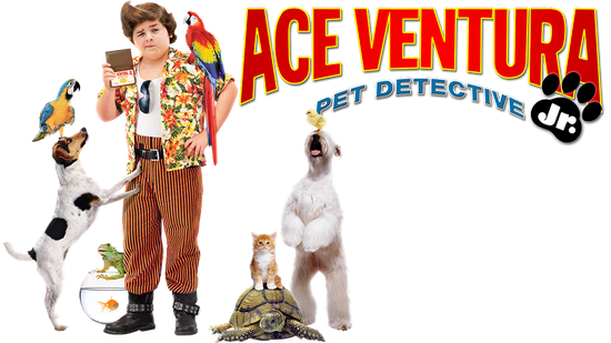 Ace Ventura Pet Detective Png Clipart (white, black, red)