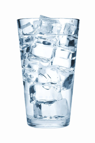 Ice Water Png File (white, lavender)