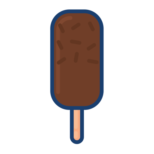 Ice Cream 08 Free Png Icon (maroon, navy, black, teal)