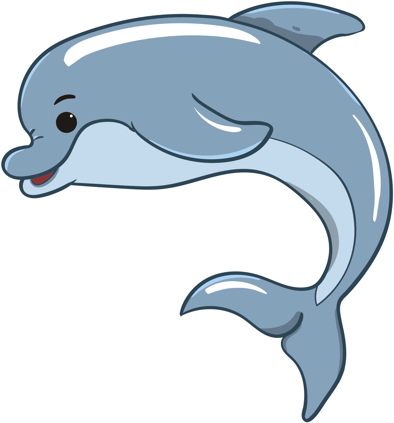 Oceanic Dolphins Png Clipart (gray, silver, lavender, black, white)