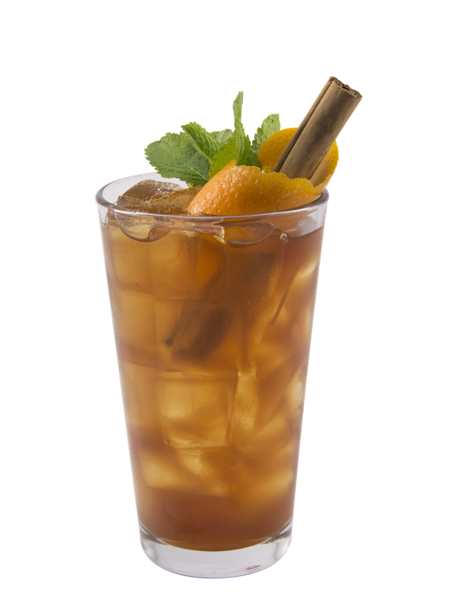 Iced Tea Lemon Transparent (chocolate, black, olive)