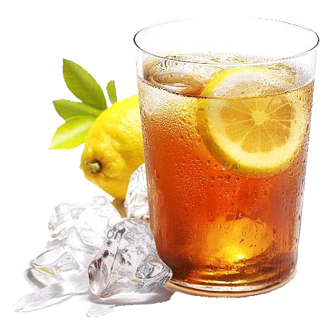 Iced Tea Png File (white)