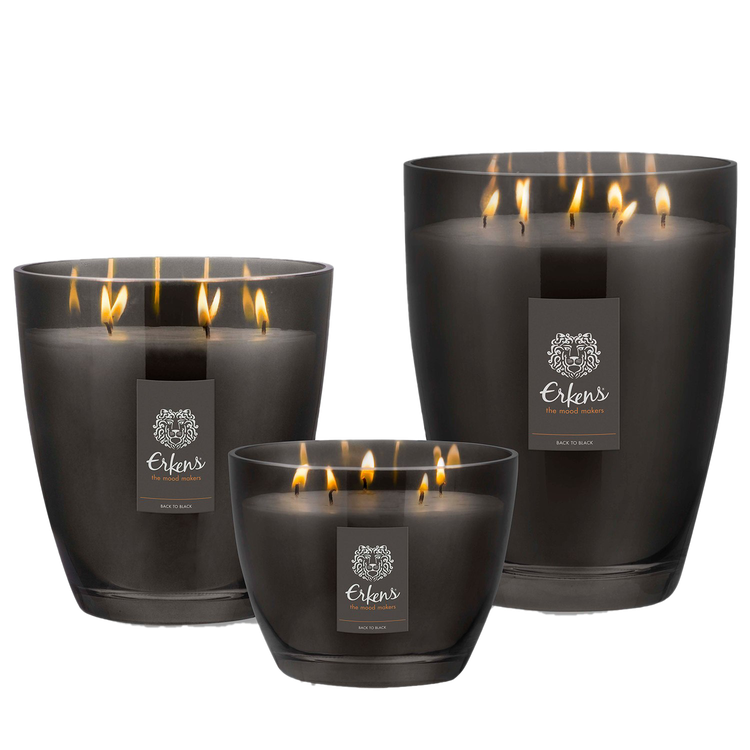 Scented Candles Png Transparent Picture (black, indigo)