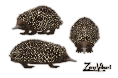 Echidna Png Hd (olive, black, gray, maroon)