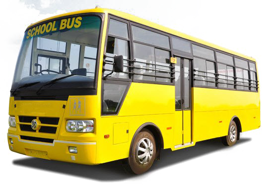 School Bus Png Pic (yellow, lavender, white)