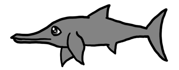 Ichthyosaur Half Life Png Hd Image (indigo, black, gray, white)