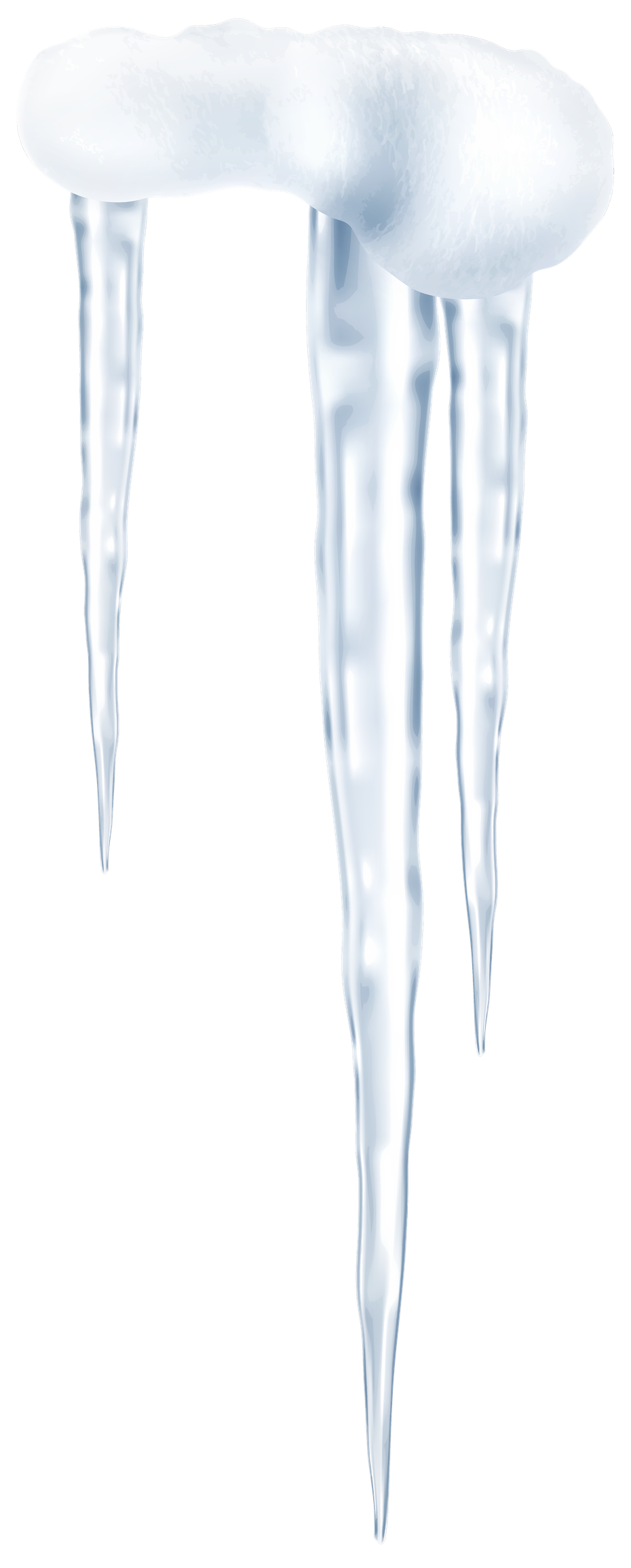 Icicles Png Clipart (white, lavender, black)