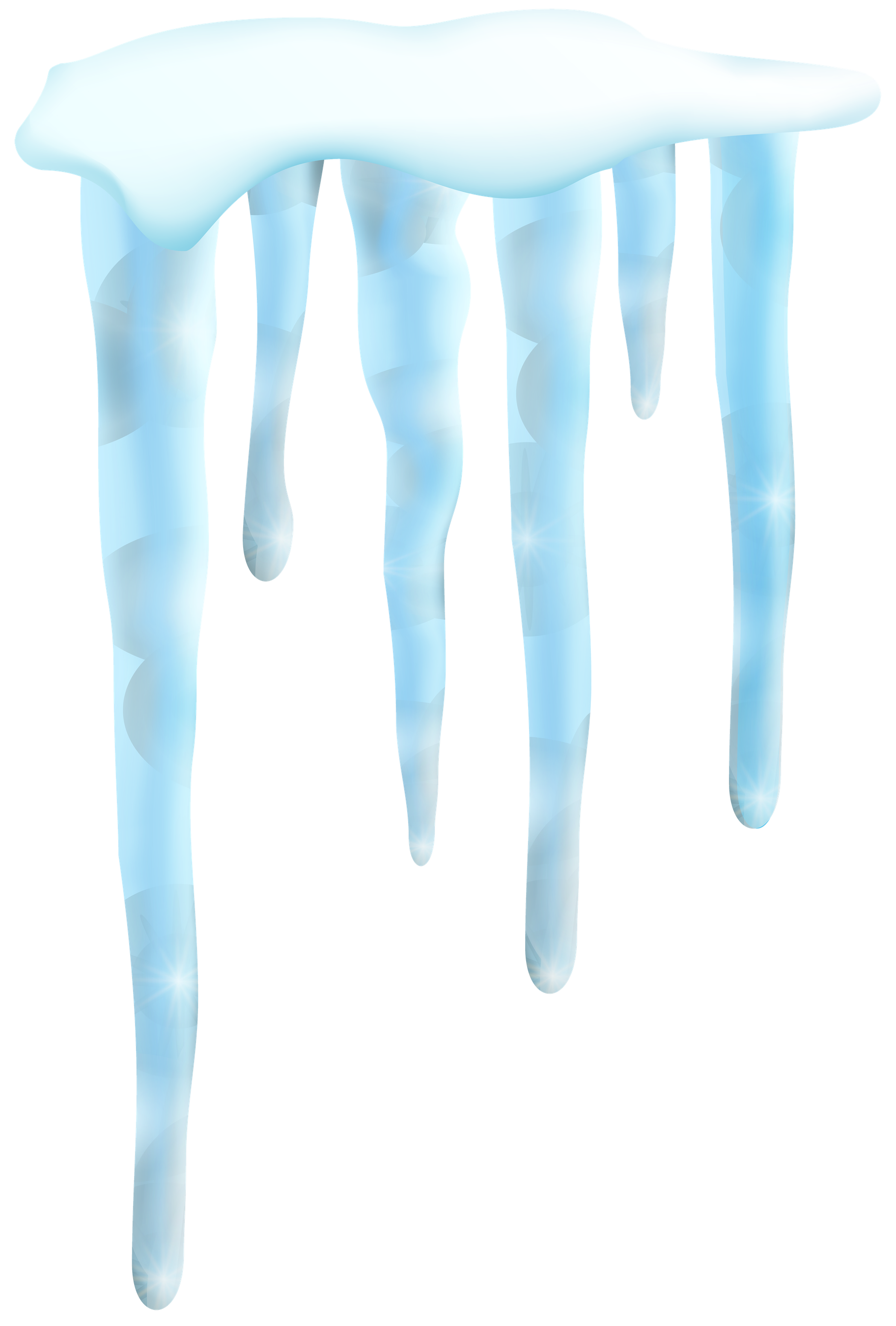 Icicles Png Image (white, black)