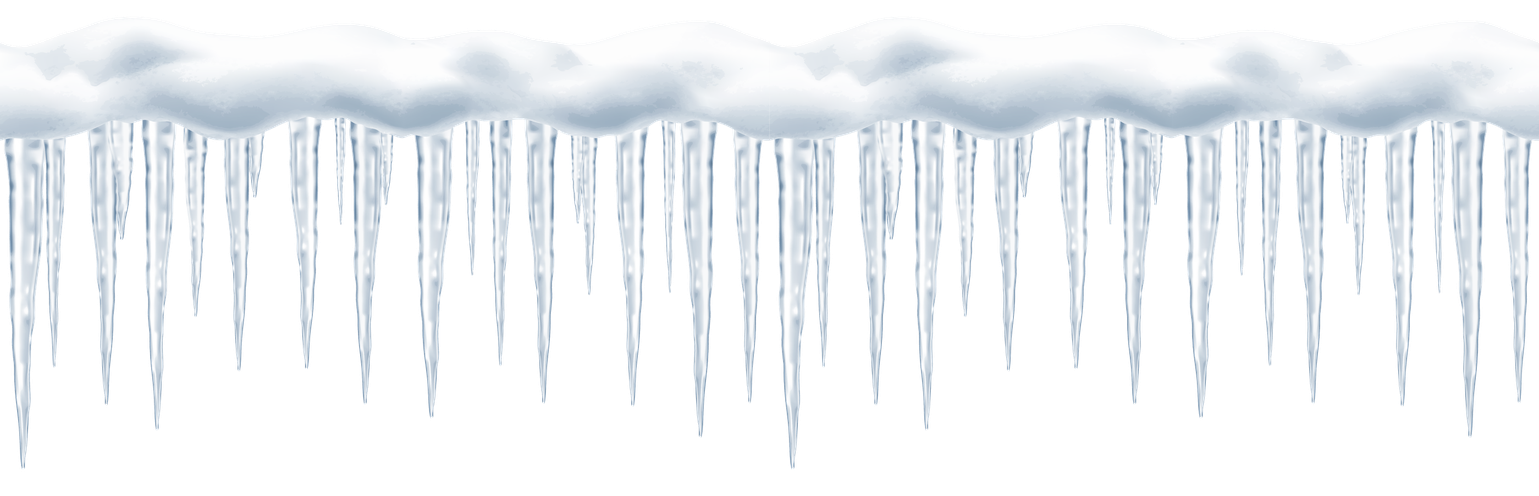 Icicles Png Pic (white, lavender, black)