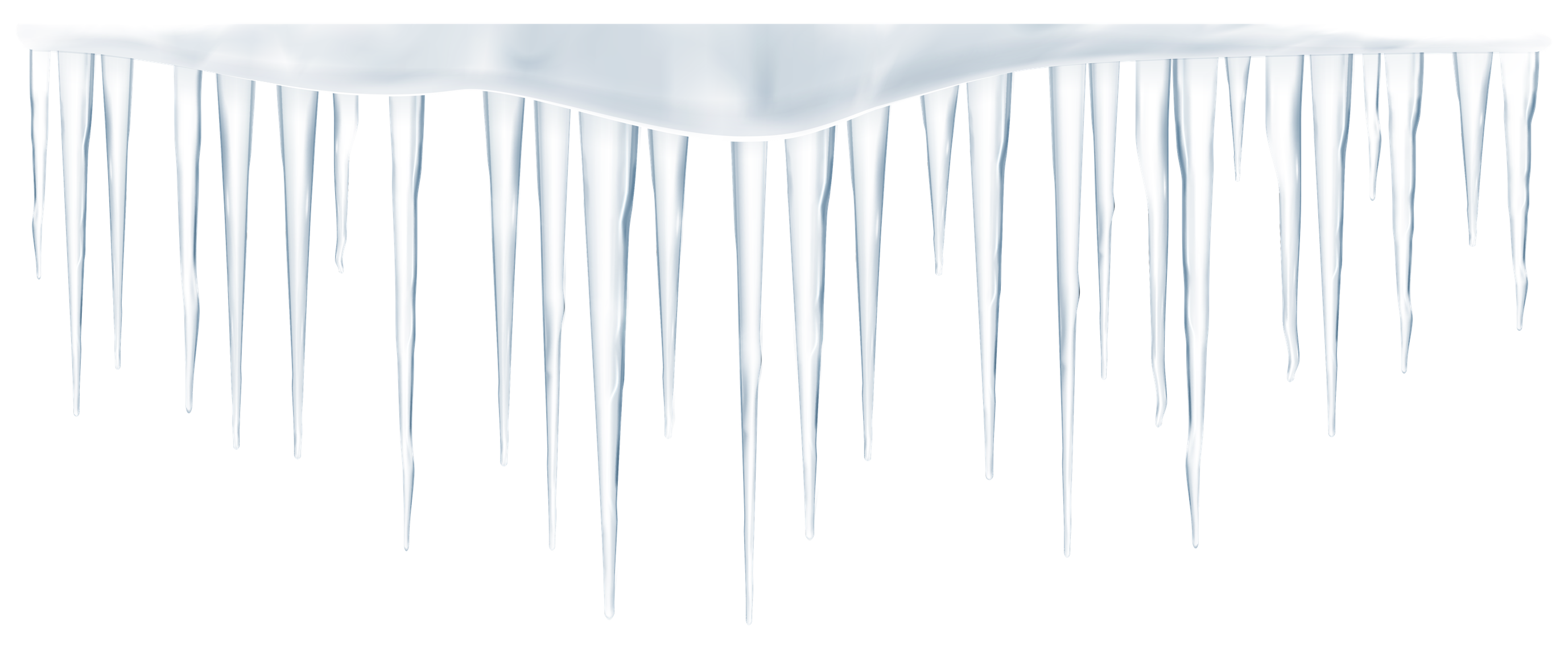 Icicles Png Transparent Image (white, gray, lavender, black)