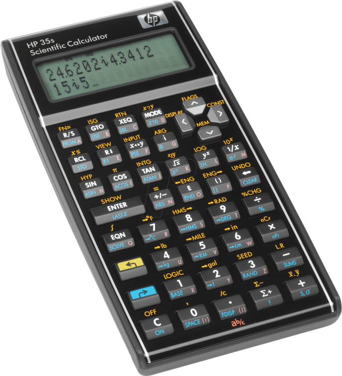 Scientific Calculator Png Transparent Image (black)