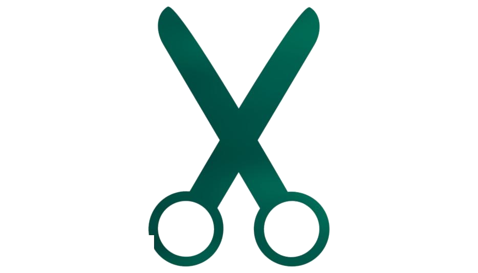 Scissor Png Hd (white, teal)