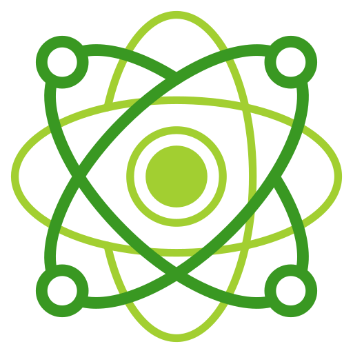 Eco Atomic Energy Atom Renewable Ecology Icon Free Png Icon Download (olive, white, black, gold, green)