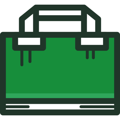 Eco Bag Free Transparent Png Icon Download (black, green, teal)