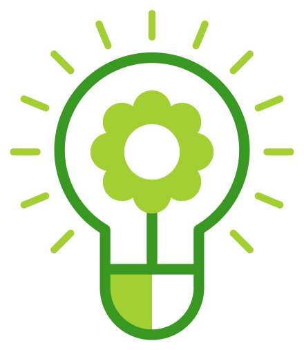 Eco Energy Bulb Renewable Electric Electricity Ecology Icon Free Png Icon Download (olive, green, black, white)