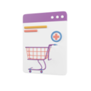 Ecommerce Cart Online Shopping Icon Free Nobackground Png Icon Download (silver, lavender, black)