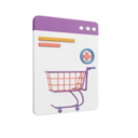 Ecommerce Online Shopping Cart Shop Icon Free Transparent Png Icon Download (lavender, black)