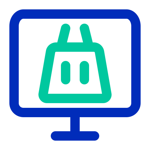 Ecommerce Shopping Online Shop Icon Free Nobackground Png Icon Download (navy, blue, black, teal)