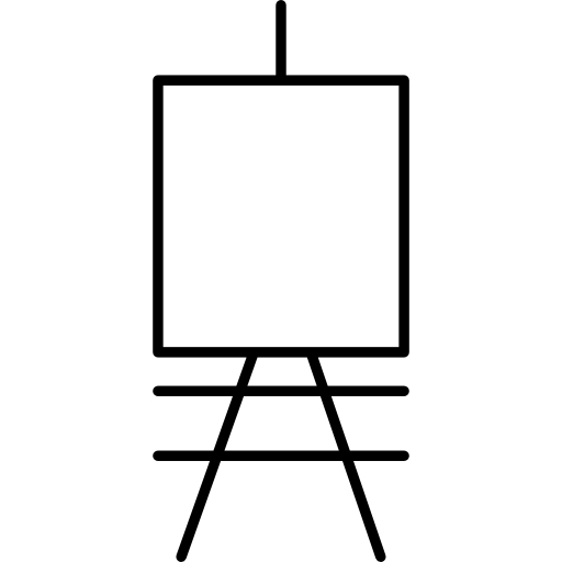 Icon Painting Art Png Hd (silver, lavender, black, white, indigo)