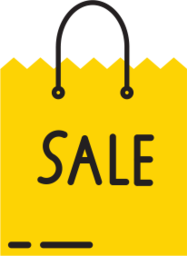 Icon Sale Free Transparent Png Icon Download (gold, black)