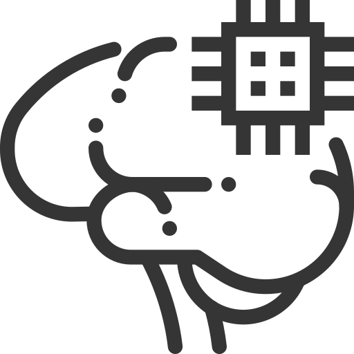 Iconfinder Bl Brain Artificial Intelligence Face Computer Processor Connections Free Transparent Png Icon Download (black, indigo)