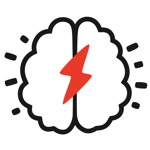 Iconfinder Brainideageneratormindpower Free Nobackground Png Icon Download (chocolate, black, white)