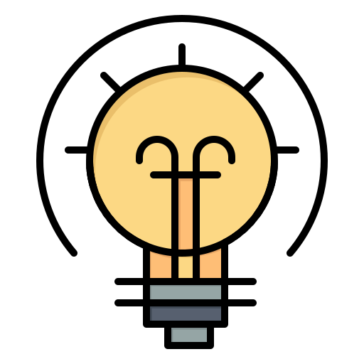 Iconfinder Bulb Energy Idea Solution Free Png Icon Download (salmon, black, pink)