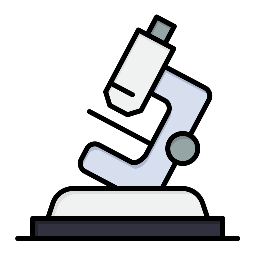 Iconfinder Lab Microsope Science Zoom Free Png Icon Download (lavender, white, black, indigo)