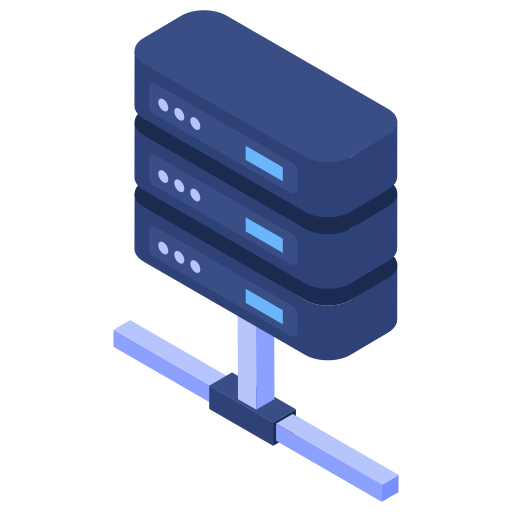 Iconfinder Serverconnection Free Png Icon Download (teal, navy, black, indigo)