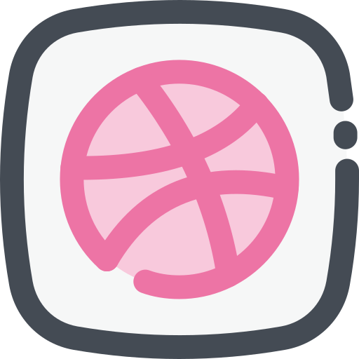 Iconfinder Social Media Web Network Logo Free Png Icon Download (salmon, indigo, white, black, pink)