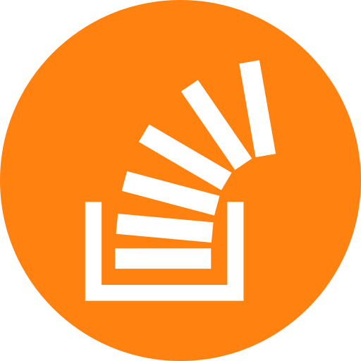 Iconfinder Stackoverflow Free Transparent Png Icon Download (orange, black, white)