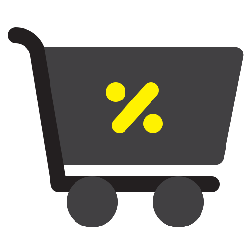 Iconfindercartsaleshop Free Transparent Png Icon Download (yellow, black, indigo)