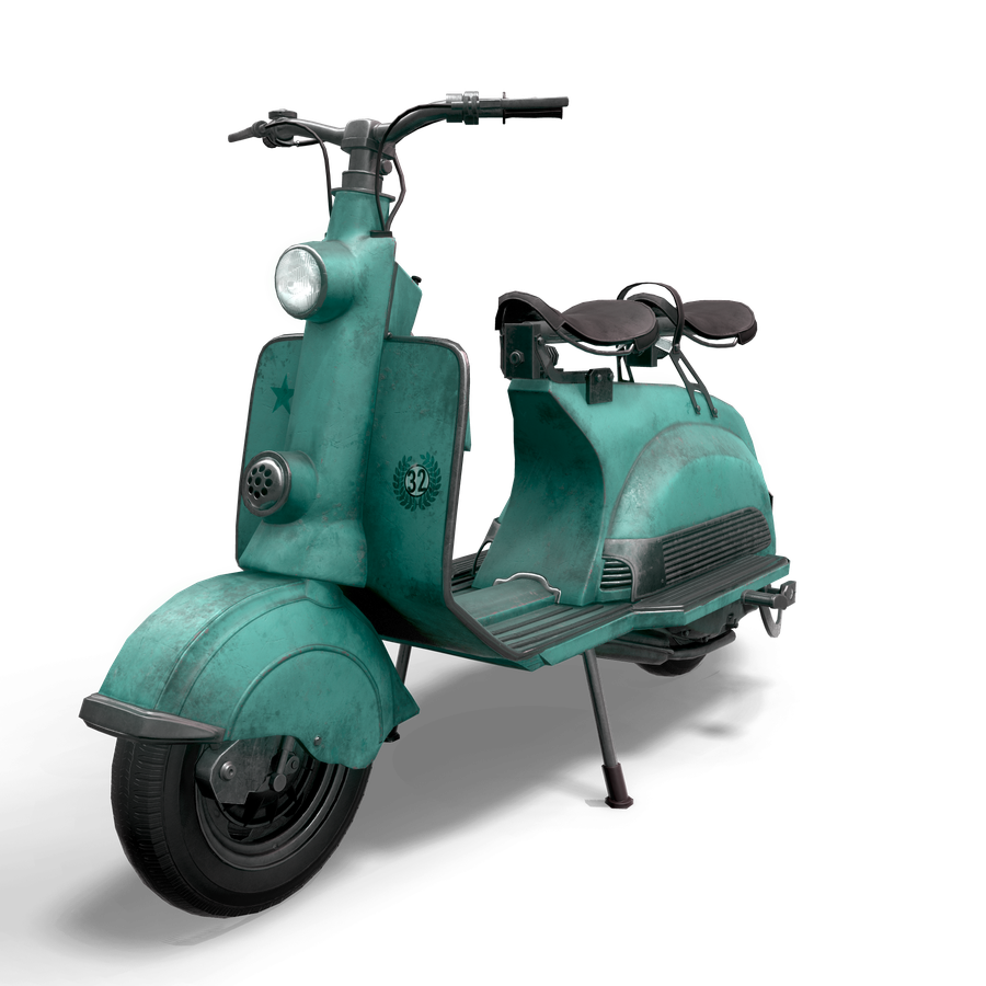 Scooter Png Image (black)