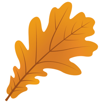 Acorn Leaf Png File (chocolate, gray, orange)