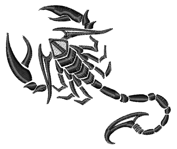 Scorpion Tattoo Png Picture (indigo, black, gray, white)