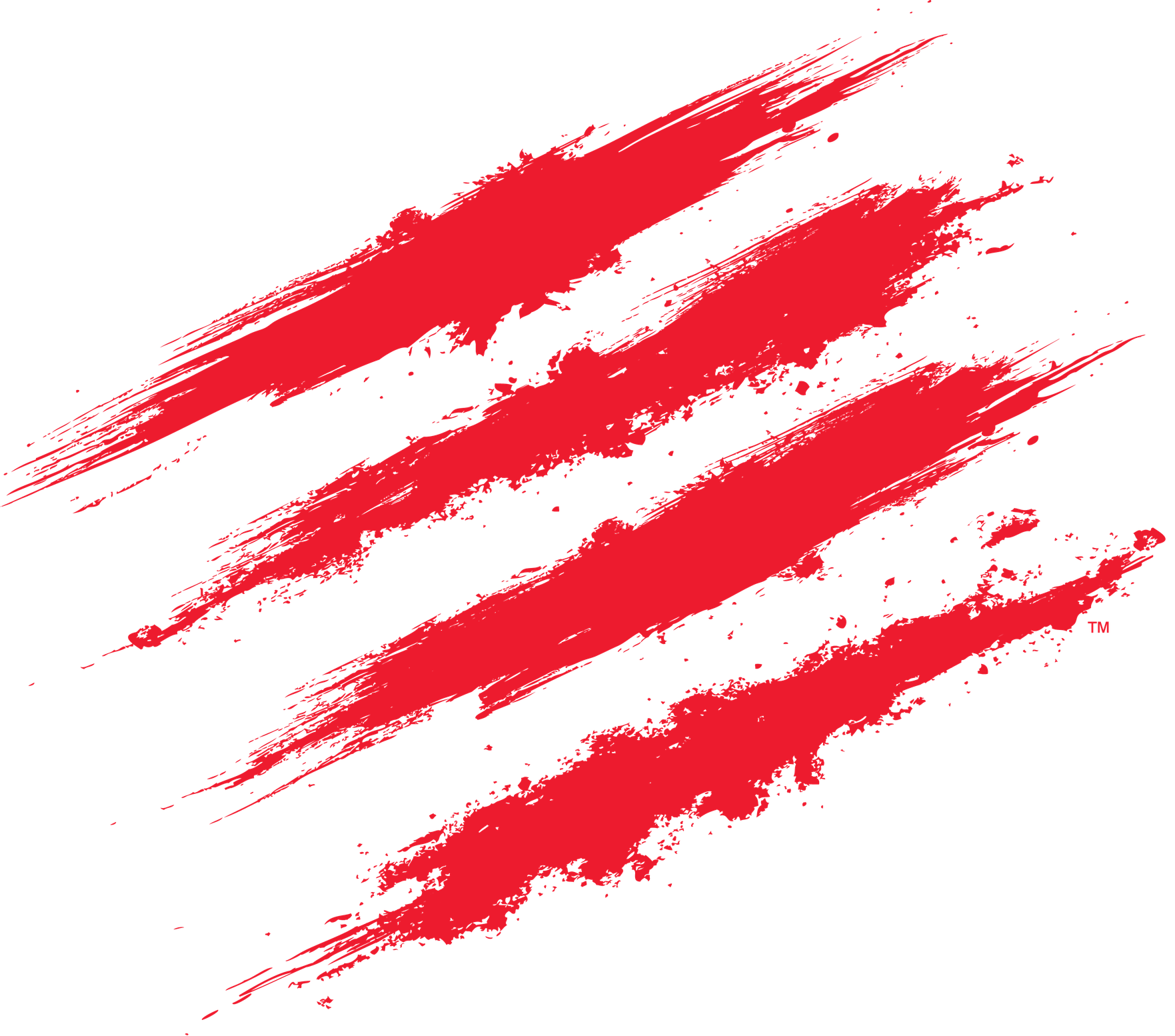 Scratches Transparent Png (black, red)