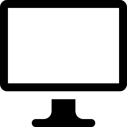 Screen Png Image (white, silver, gray, black)