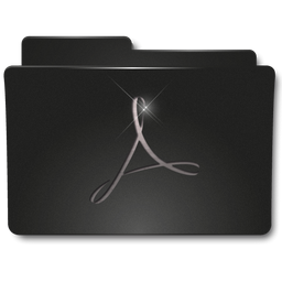 Acrobat Free Transparent Png Icon Download (black)