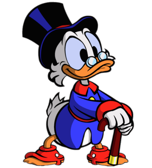 Scrooge Mcduck Png Clipart (navy, blue, lavender, black, gray)