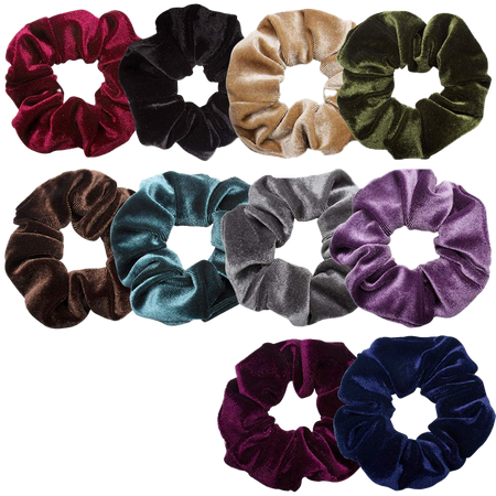 Scrunchies For Hair Png Picture (black)