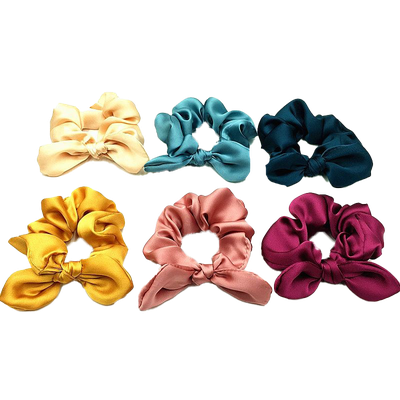 Scrunchies For Hair Png Transparent Image (black)