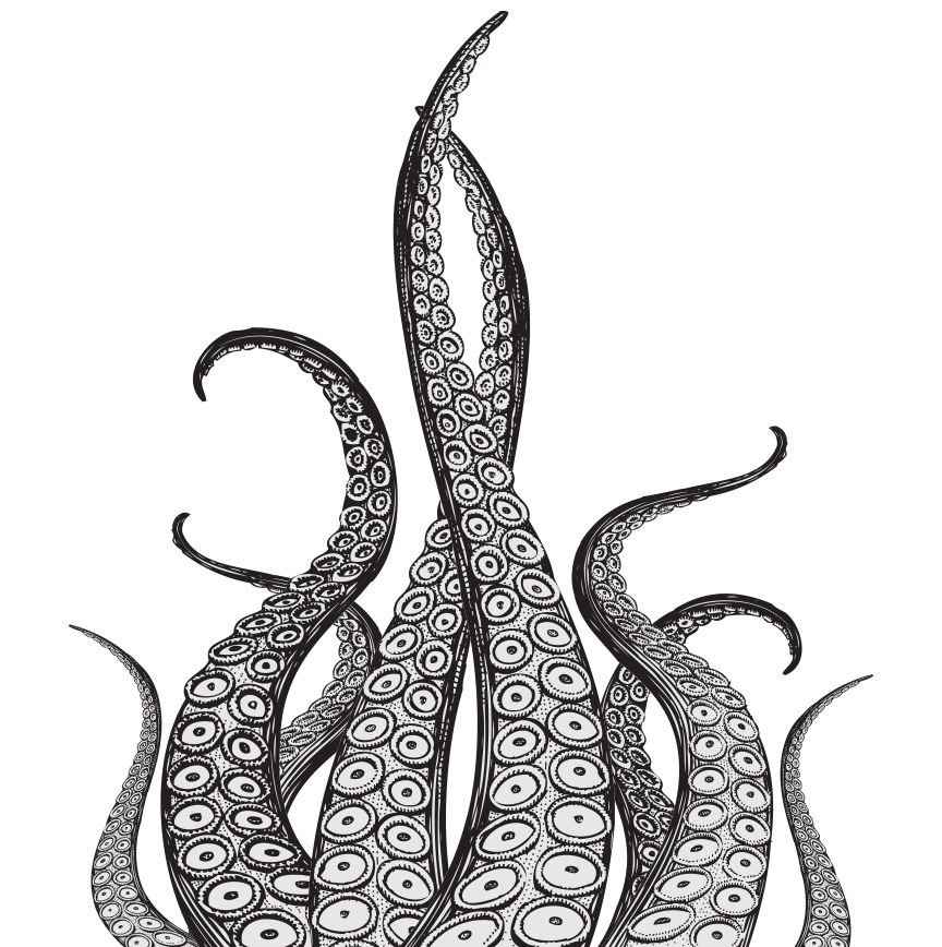 Octopus Tentacles Png Pic (gray)