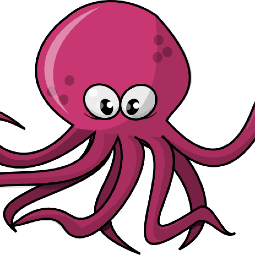 Octopuse Png Free Download (purple, black, salmon)