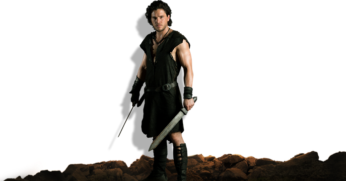 Actor Kit Harington Png Transparent Image (black)